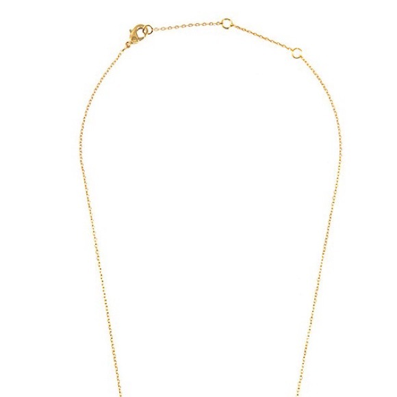 Gold Bride Tribe Bridesmaid Bar Mantra Necklace - Picture 2 of 2